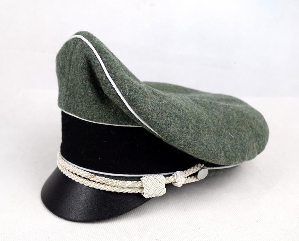 Leather Work Hat - الميدان الألماني مارشال الجنرال الضباط كسارة