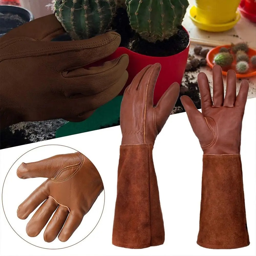 أنبوب طويل البستنة سلامة قفازا - مراجعة Youtube Leatherwork وسعره