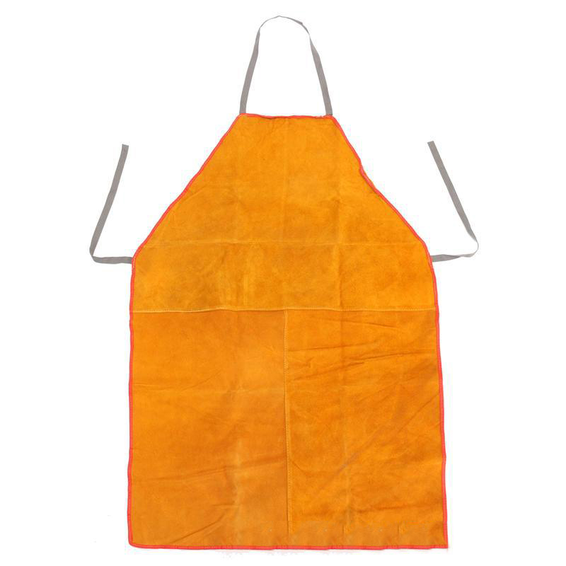 مريلة عمل من جلد البقر مقاومة  - مراجعة Leather Work Factory وسعره