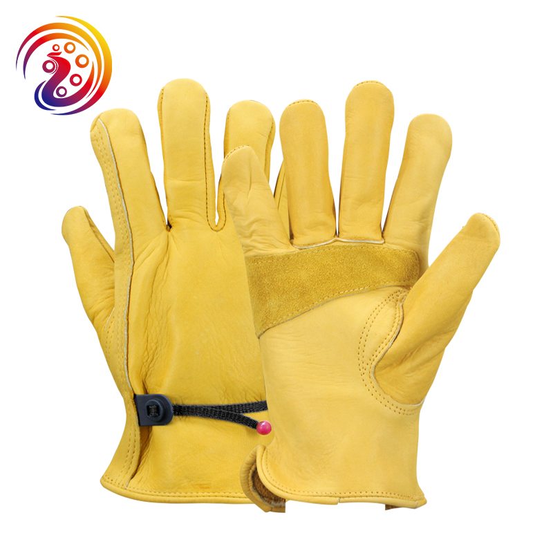 قفازات عمل من جلد البقر ، قفاز - مراجعة Leather Work Factory وسعره
